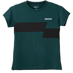 2025秋冬モデル　新品アドミラルl テニス Tシャツ M ブラック/ブルー アドミラル 2025 FALL&WINTER